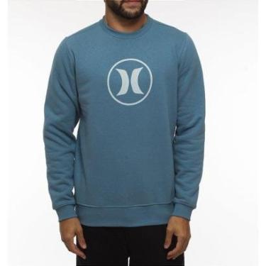 Imagem de Moletom Hurley Careca Circle Stone WT23 Masculino-Masculino