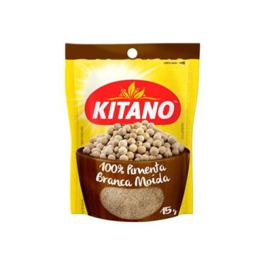 Imagem de Pimenta-Branca Moída Kitano 15g