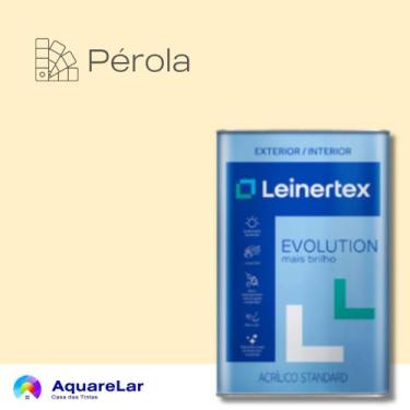 Imagem de Evolution Acrílico Leinertex Semibrilho 18L, PÉROLA