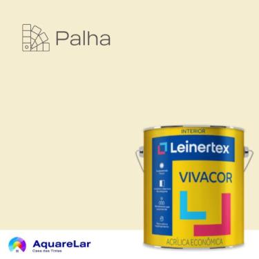 Imagem de Vivacor Acrílica Leinertex Fosco 3,6L, PALHA, 3,6L