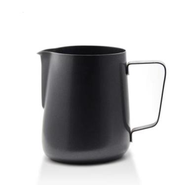 Imagem de Leiteira Pitcher Para Cafe Barista 350 Ml Aço Inox( Preto) - raleo