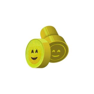 Imagem de Carimbo Amarelo Emoji SORRISO - TUDOPRAFOTO