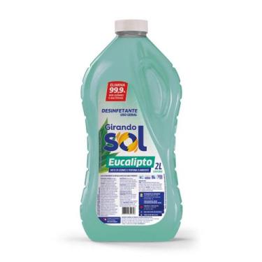 Imagem de Desinfetante Perfumado Eucalipto Girando Sol 2L, Desinfetante Líquido 