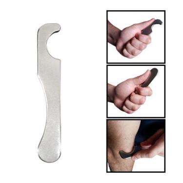 Imagem de Gancho Instrumento Liberação Miofascial Inox Com Bolsinha - Physio Top