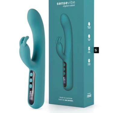 Imagem de Vibrador Recarregável Sensevibe Digital Rabbit - A SOS