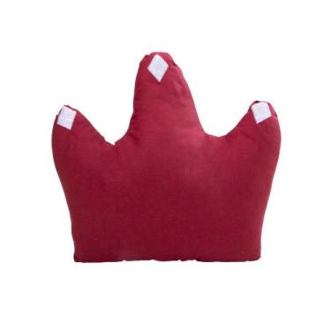 Imagem de Almofada Decorativa Coroa Para Quarto de Bebê Menina Menino - Maria's 