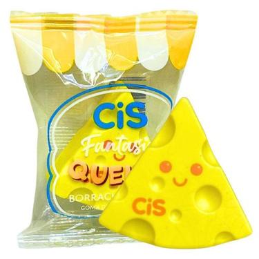 Imagem de Borracha Escolar Queijo Fantasia - Cis