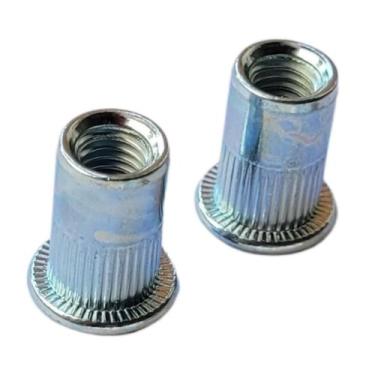 Imagem de Rebite Rosca Interna M3 Porca Arrebite Aba Plana - 50 Peças - Sukira