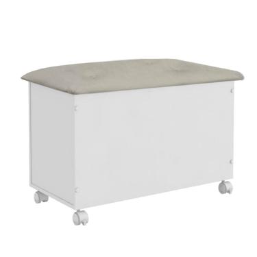 Imagem de Baú Tampo Estofado Elô Móveis Peroba