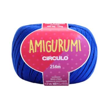 Imagem de Fio Amigurumi Linha Novelo 254m 125g 2829 AZUL-BIC