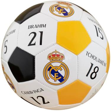Imagem de Maccabi Art Official Real Madrid 2024 UEFA Champions League Collectors Bola de Futebol (Nome e Número dos Jogadores - Incluídos Kroos e Rudiger)