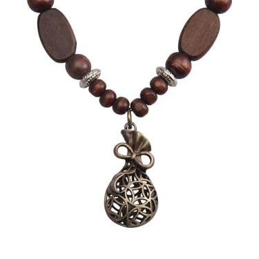 Imagem de Bjesinmo Colar de libélula para mulheres, pingente boho longo, hippie, gargantilha boêmia, em camadas, corda de couro, turquesa, joias presentes, Couro sintético, Sem Pedra Preciosa