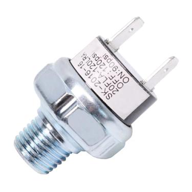 Imagem de LDMINDA Interruptor de Pressão de Ar 90-120 Psi Rosca de Montagem Em Tanque 1/4"Npt 12V/24V Dc Interruptor de Pressão Do Compressor de Ar Interruptor de Buzina Do Trem de Ar 90-120 1/4 Polegadas