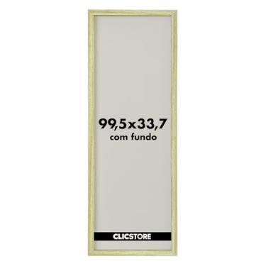 Imagem de Moldura para Quebra Cabeça Grow Puzzle 1500 peças 33,7x99,5 cm Decoração Quadro Parede Escritório Game Office sem Vidro (Carvalho)