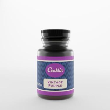 Imagem de Conklin Refil de tinta (roxo vintage) para caneta-tinteiro - frasco de 60 ml