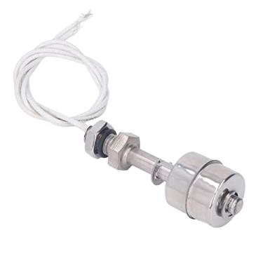 Imagem de Sensor de Nível de água, Interruptor Flutuante Interruptor Flutuante para Tanque de água 0-220V 65mm L Interruptor Flutuante de Nível Líquido 10mm Curso de Aço Inoxidável Sensor
