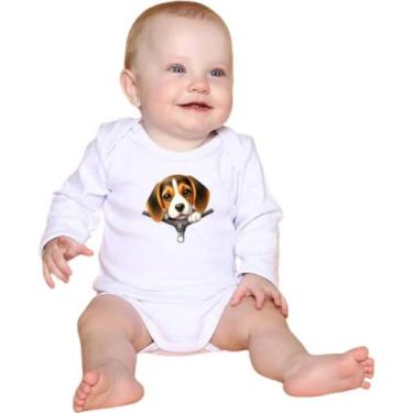 Imagem de Body intantil Beagle no Ziper - Alearts, P