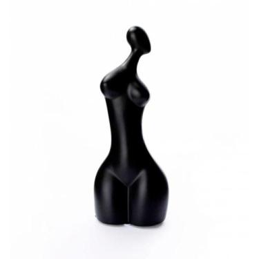 Imagem de Esculturapo Preto 25x10,5cm - DROSSI