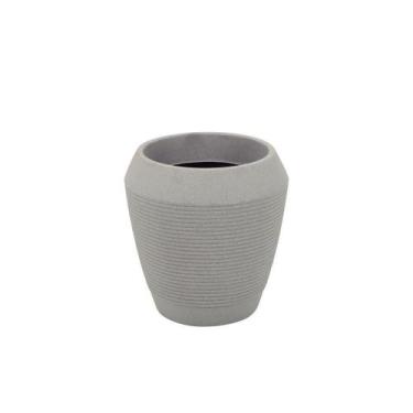 Imagem de Vaso Tramontina Egípcio Polietileno Granito Pedra 45cm Tramontina