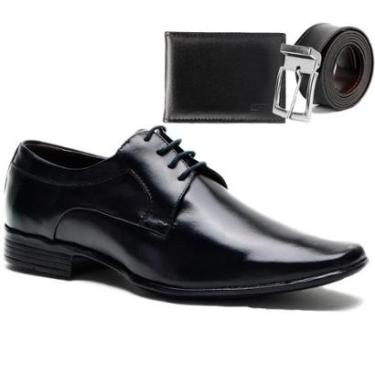 Imagem de Sapato Social Masculino N.Italia Couro Legítimo Premium-Masculino