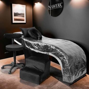 Imagem de Kit Maca Estética Charme para Cílios + Mocho + Escada + Capa Veludo