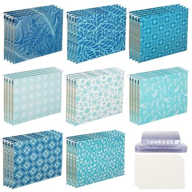 Imagem de Pastas de arquivo suspensas Estune Decorative Letter, tamanho 32 unidades