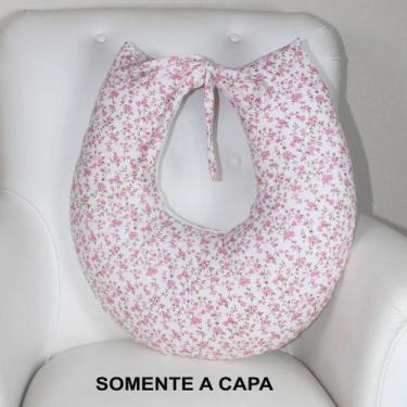 Imagem de Capa de Almofada Amamentação - NoBrand, Flor de Laranjeira