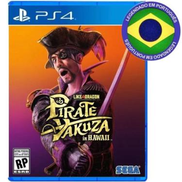 Imagem de Like A Dragon Pirate Yakuza In Hawaii PS 4 Midia Fisica Edição Legenda
