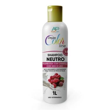 Imagem de Shampoo Banho e Tosa Framboesa c/ Chantilly - 1 Litro - ATUAL PET