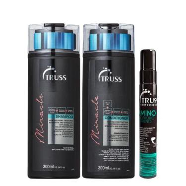 Imagem de Truss Miracle Kit Shampoo Condicionador e Amino 30ml