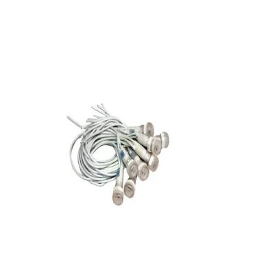 Imagem de SINALEIRO OLHO DE BOI COM RABICHO - PLR-108 BC - (10mm) - (PCT 10 UNID