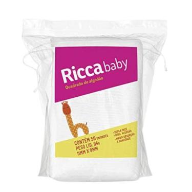 Imagem de Quadrado de algodão Baby 50 Unidades Dupla Face Absorção e Suavidade I