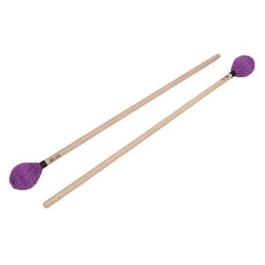 Imagem de Akozon MQ-06 Novos Martelos de Xilofone Intermediários - Bastões de Bordo, Martelos de Marimba de Anel Preto - Perfeitos para Músicos e Estudantes de Música (Roxo)