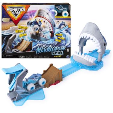 Imagem de Conjunto de jogos Monster Jam Official Megalodon Mayhem com caminhão 1:64