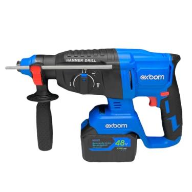 Imagem de Martelete Perfurador Brushless 1150W, SDS Plus, 2 Baterias 3000mAh, Kit Completo com Brocas e Maleta, Ferramenta Ideal para Construção e Reformas