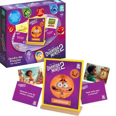 Imagem de Jogo Magnético Quadro Das Emoções Divertidamente 2 - 4145 Nig Brinqued