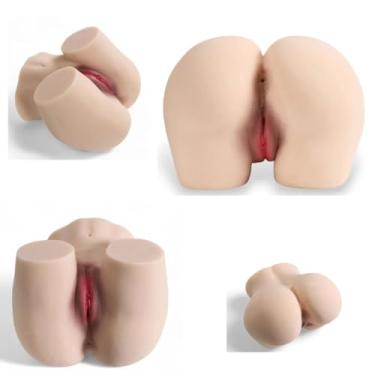 Imagem de Masturbador Formato De Bumbum Peach Com Vagina E Ânus Penetráveis Masturbador Adulto Prazer Intenso