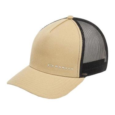 Imagem de Boné Oakley Aba Curva Chalten Cap WT25 Pebble/Mist, Único, Harvest gol