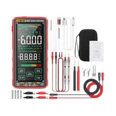 Imagem de Multímetro Profissional ANENG 683, 6000 Contagens, Teste De Tensão AC 