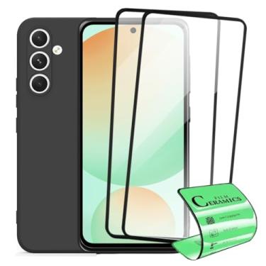 Imagem de Kit Capa Capinha Aveludada e 2 Películas Cerâmica 9D Compatível Samsung Galaxy S24 FE- SMART E CASE