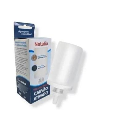 Imagem de Vela Para Filtro Branca Com Carvão Ativado Gmold Natalia - NATALIA GMO