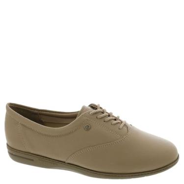 Imagem de Easy Spirit Oxford de couro feminino Motion, Couro Wheatfield, 36