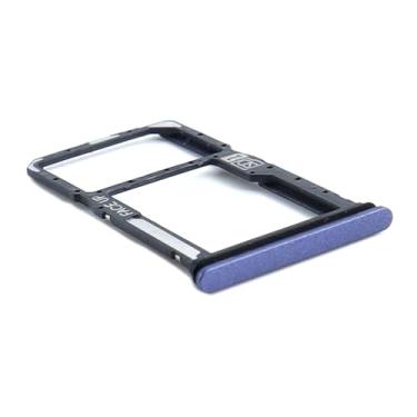 Imagem de Ygpmoiki Para Motorola Moto G Power 5G 2025 XT2515-1 XT2515-2 Slot para cartão Micro SD Suporte de bandeja de cartão SIM único de substituição azul, com pino