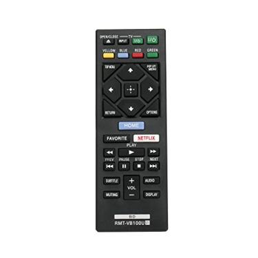Imagem de Novo controle remoto RMT-VB100U compatível com Sony BD Blu-ray DVD Player BDPBX150 BDP-BX150 BDPBX350 BDP-BX350 BDPBX550 BDP-BX550 BDP-BX650 BDPBX650 BDPS1500 BDP-S1500 BDP-S2500 BDP-S2900 (RMTVB100U)
