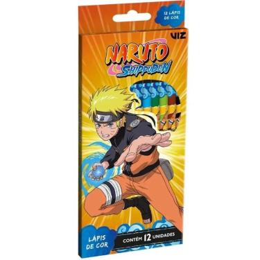 Imagem de Lápis De Cor Naruto Shippuden 12 Cores Viz