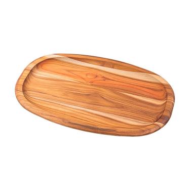 Imagem de Bandeja Para Servir Tramontina 13514351 47x31cm Madeira Natural