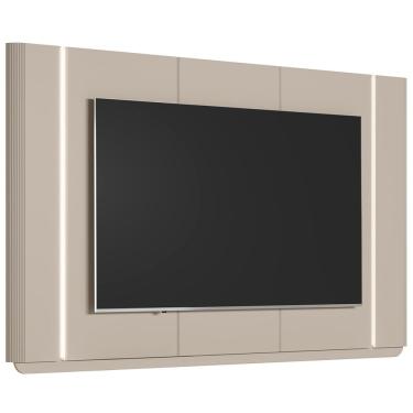 Imagem de Painel Para Tv 75 Pol Com Led 240cm Elysia L05 Off White Fosco - Lyam Decor