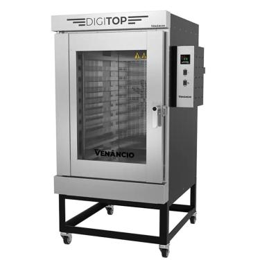 Imagem de Forno Industrial Turbo Elétrico Venâncio Twister 10 Esteiras Cavalete Monofásico 220v Fvt10e-57388