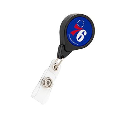 Imagem de Desert Cactus Porta-crachá retrátil Philadelphia 76ers NBA Team Ticket Clip Reel ID