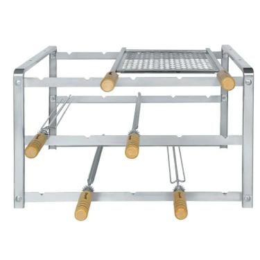 Imagem de Kit Suporte Giragrill 1005 Inox